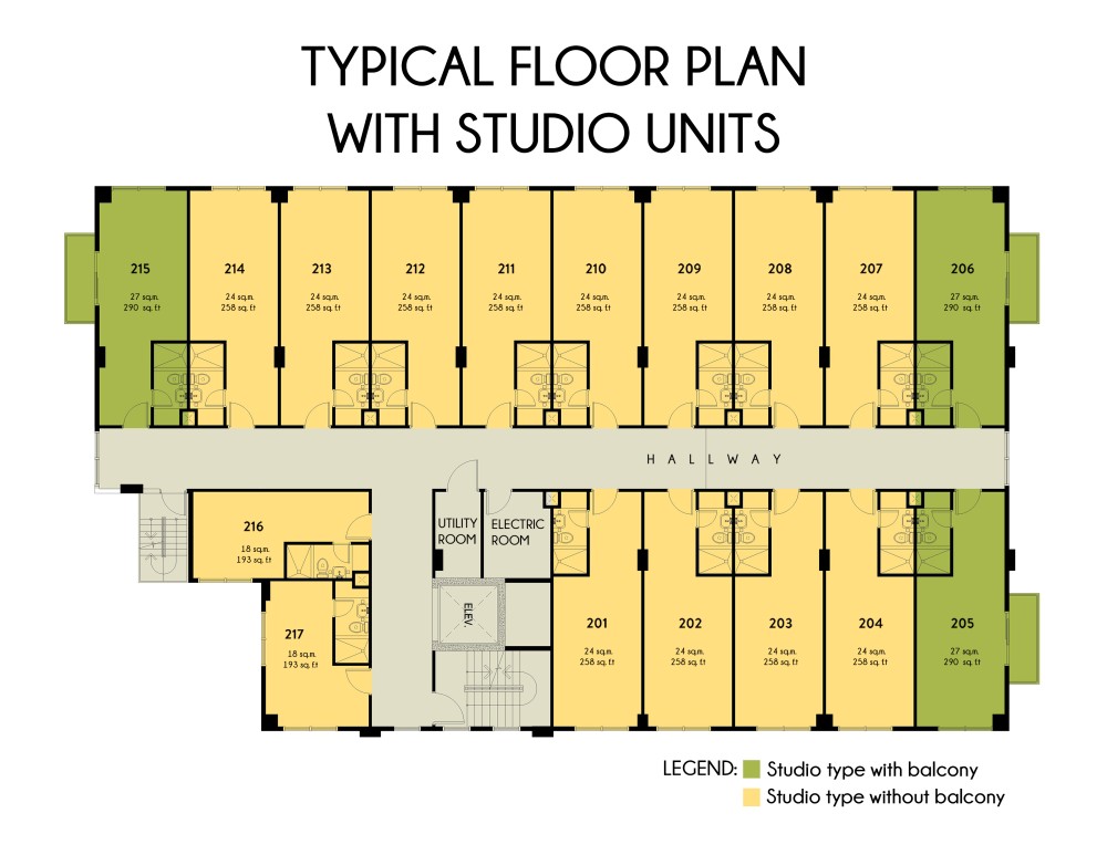 wellford-residences-typical-floor-plan-with-studio-units-land-asia-realty