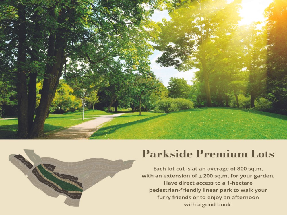 ParksidePremiumLot Land Asia Realty