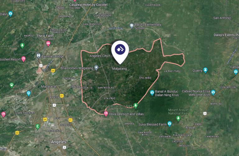 34 hectares land area for sale in Magalang, Pampanga Land Asia Realty